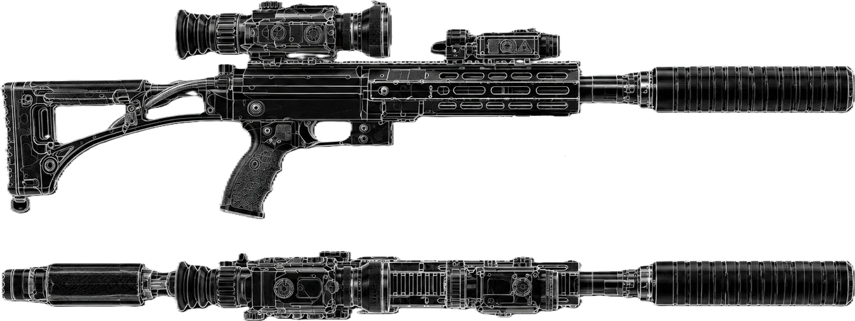 Laser Weapon System — AI concept render, for reference